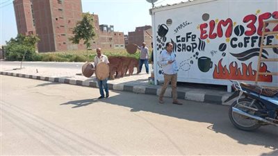 حفاظاً على المظهر الجمالي.. تحرير 195 محضر إشغال في مركزين بالمنيا