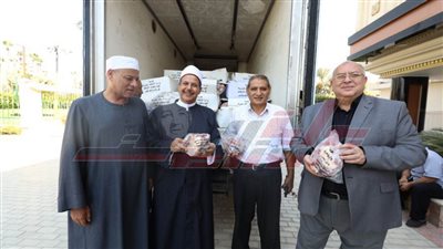 استلام الدفعة الرابعة من لحوم الأضاحي البلدي لتوزيعها بكفر الشيخ
