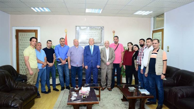 جانب من الاستقبال