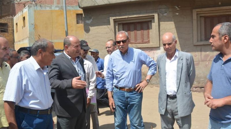 متابعة الاعمال بمحطة