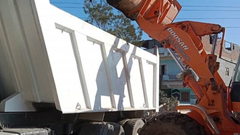 رفع 2500 طن قمامة