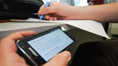 التعليم: حالتا غش إلكتروني بامتحانات الدور الثاني للثانوية العامة اليوم