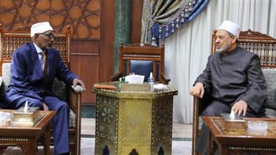شيخ الأزهر يستقبل رئيس مجمع علماء الصومال