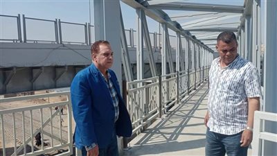 محافظ المنيا متابعة إنشاء مجمع المواقف وكوبري الملكية البحرية للمشاة بملوي