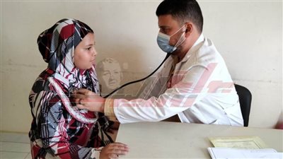 الكشف الطبي على 1100 مواطن ضمن 