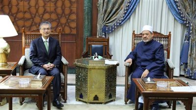الإمام الأكبر يؤكد استعداد الأزهر لإنشاء مركز لتعليم اللغة العربية باليابان
