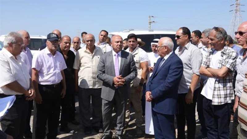 وزير النقل يتفقد