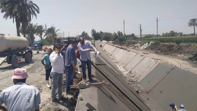 تبطين الترع