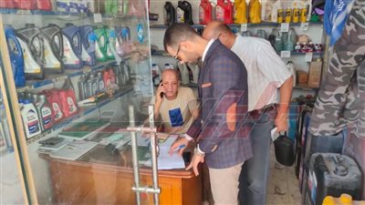  تحرير 6 محاضر لمحطات وقود ومحلات الذهب والأسواق بكفر الشيخ