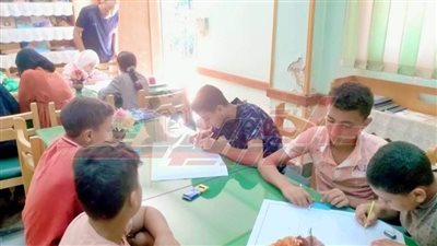 مسابقة فنية في الرسم الفوري ضمن فعاليات صيف شبابنا بمراكز شباب سيدي غازي