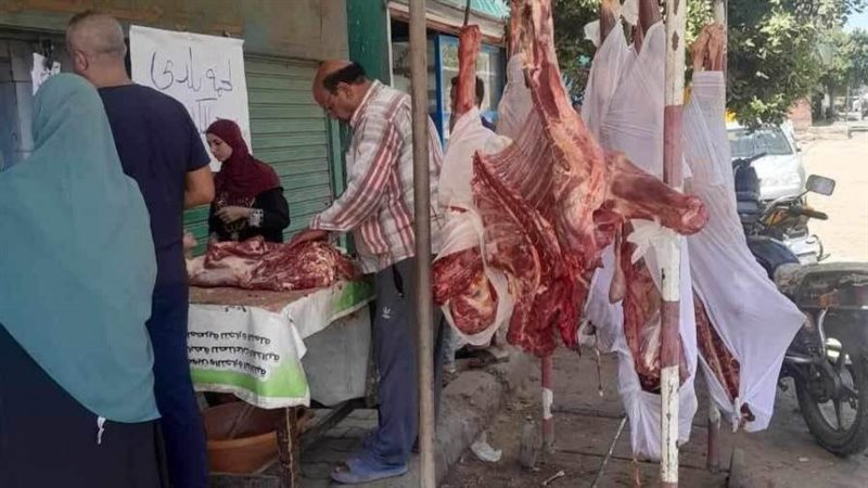 استمرار بيع اللحوم