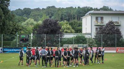 الأهلي ينهي مرانه الأول في معسكر النمسا