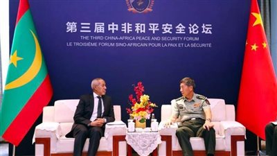 مباحثات عسكرية بين وزيري الدفاع الموريتاني والصيني في بكين