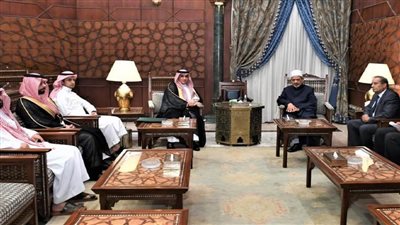 شيخ الأزهر يستقبل مندوب المملكة الدائم لدى جامعة الدول العربية