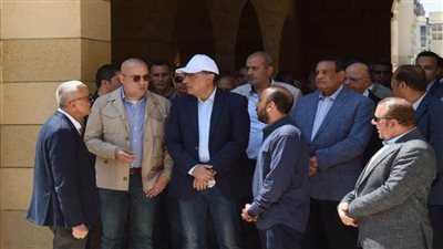 مدبولي يتفقد مشروع ترميم برج المأخذ بسور مجرى العيون