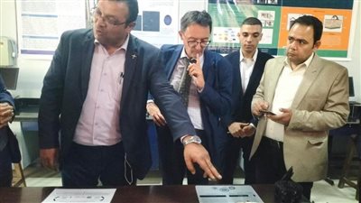 مركز علوم الفضاء الفرنسي يشيد بكلية علوم ملاحة بني سويف 