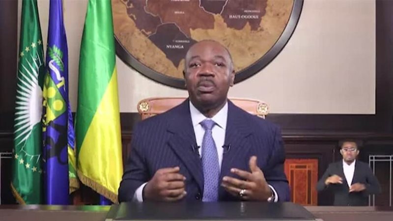 رئيس الجابون علي