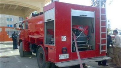 السيطرة على حريق في كشك مشروبات باستاد المنصورة 