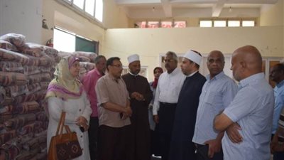 الأوقاف تدعم الأسر الأولى بالرعاية بالبحر الأحمر بـ10 أطنان من السلع التموينية