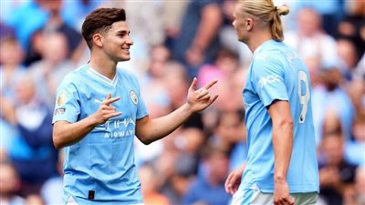 بهاتريك هالاند.. مانشستر سيتي يفوز على فولهام ويتربع على قمة البريميرليج 