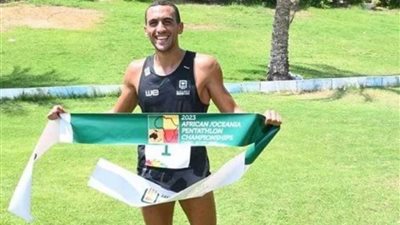 أحمد الجندي يحصد ذهبية البطولة الأفريقية للخماسي الحديث ويتأهل لأولمبياد باريس