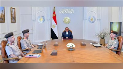 عاجل.. الرئيس السيسي يبحث الموقف التنفيذي لعدد من مشروعات جهاز الخدمة الوطنية