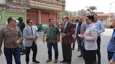 رفع الإشغالات وتكثيف أعمال النظافة وتسيير الحركة المرورية بكفر الشيخ