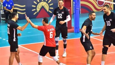 موعد مباراة مصر والجزائر بالبطولة الإفريقية لرجال الطائرة