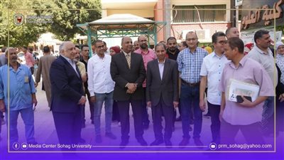 كلية العلوم بسوهاج تنفذ خطة الإخلاء التدريبية للطوارئ 