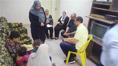 في استجابة فورية محافظ المنيا يوجه بتوفير سكن مؤقت لأسرة بلا مأوى