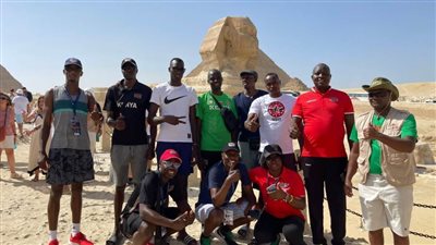 بالصور.. جولة سياحية للوفود المشاركة بالبطولة الإفريقية للكرة الطائرة