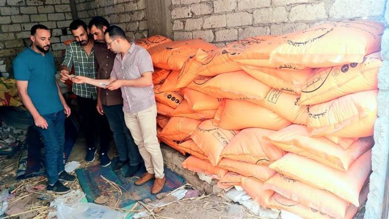 جانب من المضبوطات