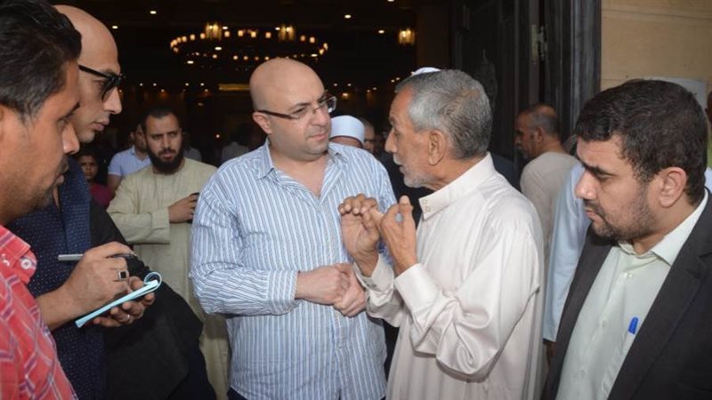 لقاء محافظ بني سويف