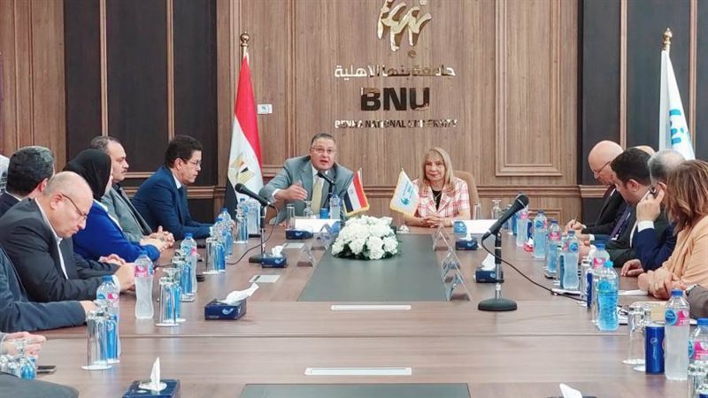 قيادات جامعة بنها