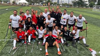 منتخب مصر لكرة القدم للساق الواحدة يحصد برونزية دورة الألعاب الإفريقية بغانا