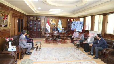 محافظ كفر الشيخ يستقبل وفد اللجنة التنفيذية للمبادرة الوطنية 