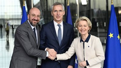 ورقة عمل أمريكية في اجتماع بين الناتو والاتحاد الأوروبي لحماية المعاقين بمناطق الصراعات