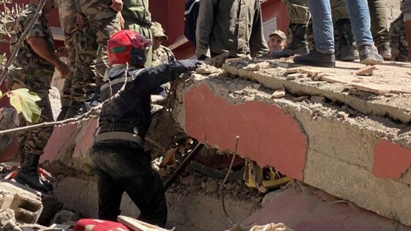 زلزال المغرب