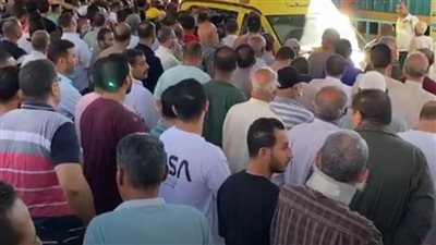 الدقهلية تودع اثنين من ضحايا إعصار دانيال بليبيا 