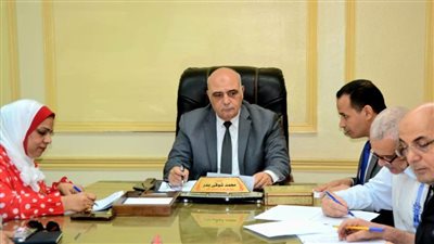 اجتماع مجلس إدارة صندوق استصلاح الأراضي بالبحيرة