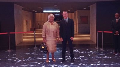 رئيسة مجلس الشيوخ بغينيا الاستوائية تزور متحف الحضارة