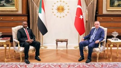 جلسة مباحثات مغلقة بين البرهان وأردوغان في تركيا