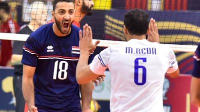 إصابة أحمد سعيد لاعب منتخب الطائرة بقطع في الرباط الصليبي