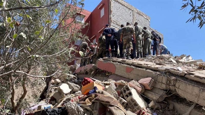 زلزال المغرب