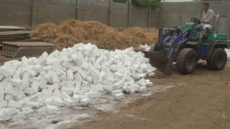 إزالة 6 حالات تعد