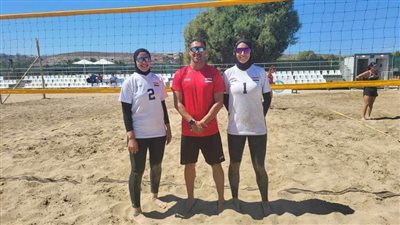 منتخب سيدات الطائرة الشاطئية يخسر من سلوفينا في ثمن نهائي البحر المتوسط هيراكليون 2023