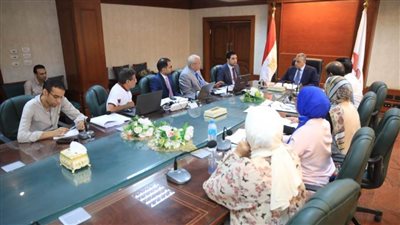 محافظ سوهاج يتابع أعمال اللجنة التنفيذية للمشروعات الخضراء الذكية 