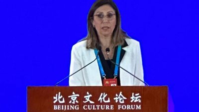 وزيرة الثقافة المصرية تُشارك في افتتاح 