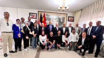 سفارة الصين تحتفي ببعثة فلسطين الرياضية المشاركة في دورة الألعاب الآسيوية