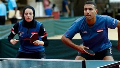 عمر عصر ودينا مشرف يتوجان ببطولة إفريقيا لتنس الطاولة ويتأهلان لأولمبياد باريس 2024